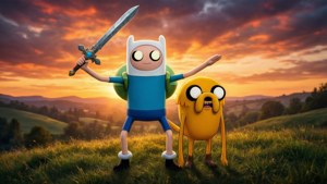 Heroic Finn at Sunset