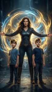 Heroic Mom Shield