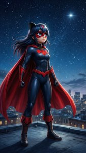 Heroic Rooftop Pose