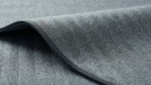 Herringbone Grey Microfiber