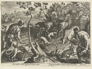 Hertenjacht met vallen