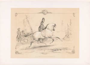 Hertogin van Nemours te paard