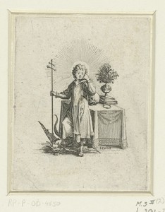 Het Christuskind vertrapt de zonde