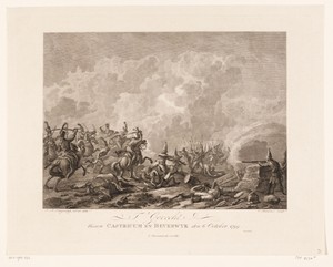 Het Frans-Bataafse leger verjaagt de Russen en Engelsen bij Castricum en Beverwijk op 6 oktober 1799
