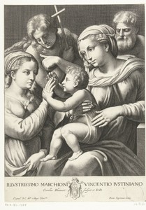 Het huwelijk van de heilige Catharina