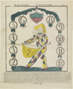 Het nieuw arlequinspel / Le nouveau jeu d'arlequin