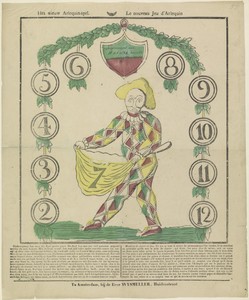 Het nieuw arlequinspel / Le nouveau jeu d'arlequin