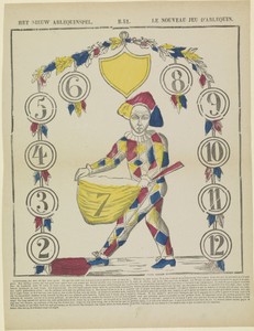 Het nieuw arlequinspel / Le nouveau jeu d'arlequin
