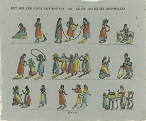 Het spel der jonge juffrouwen / Le jeu des jeunes demoiselles