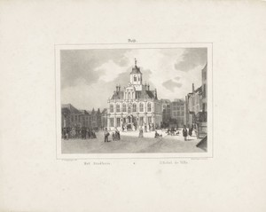 Het stadhuis in Delft