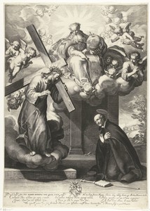 Het visioen van de heilige Ignatius van Loyola