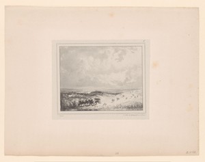 Heuvellandschap in het zonlicht