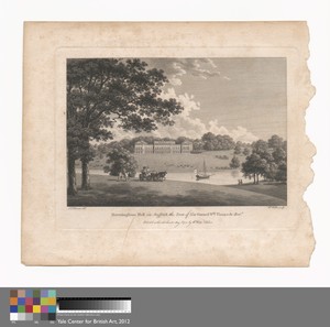 Heveningham Hall, in Suffolk, the Seat of Sir Gerard William Vanneck Bartholomew
