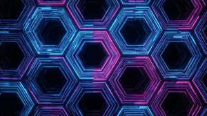 Hex Neon Glow
