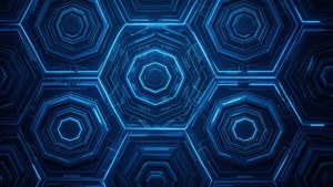 Hex Tech Abstract