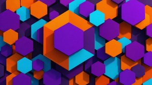 Hexagon Color Isometric