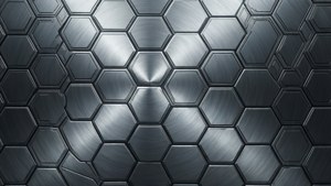 Hexagonal Adamantium Pattern