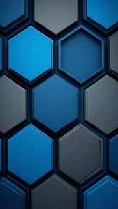 Hexagonal Tech Background