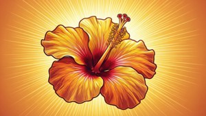 Hibiscus Sunburst