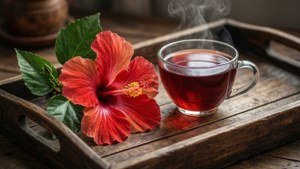 Hibiscus Tea Time