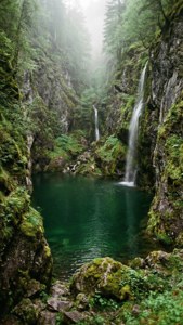 Hidden Waterfall Lake