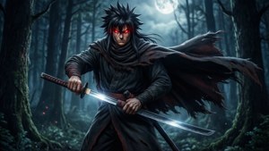 Hiei in the Forest