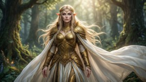 High Elf Queen Sunlit