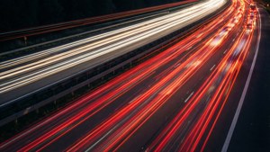 Highway Light Trails