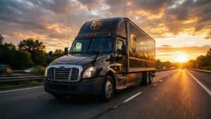 Highway Sunset Delivery