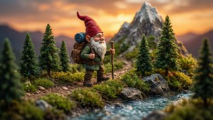 Hiking Gnome