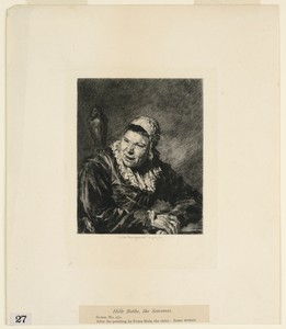 Hille Bobbe, the Sorceress , from "Etchings of Pictures in the Metropolitan Museum, New York "