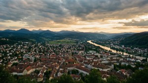 Hilltop Sunset Panorama