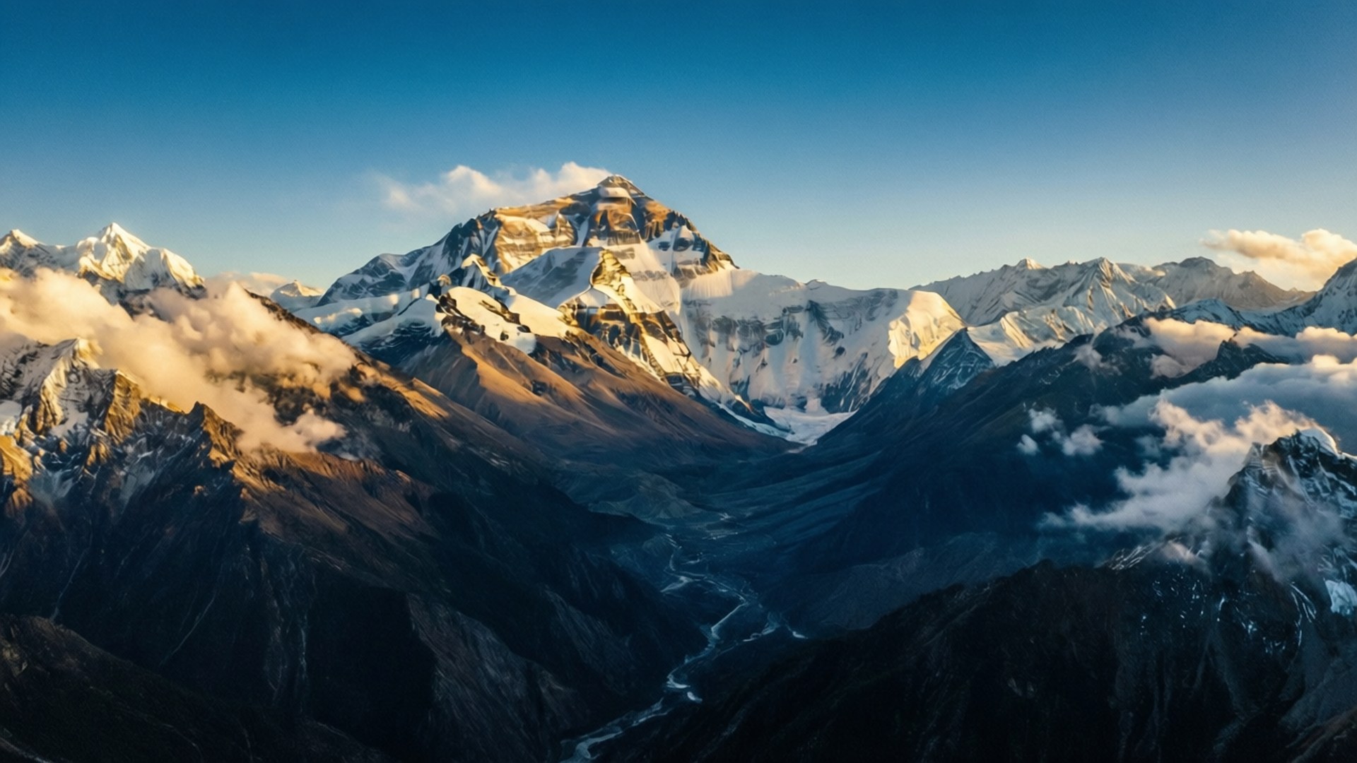 Himalayan Mountain Majesty by Wallpapers.art Studio