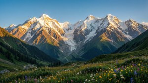 Himalayan Sunrise over Kashmir