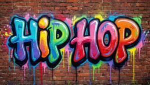 Hip Hop Graffiti Text