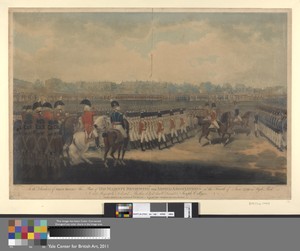 His Majesty Reviewing the Armed Associations on the Fourth of June 1799 in Hyde Park