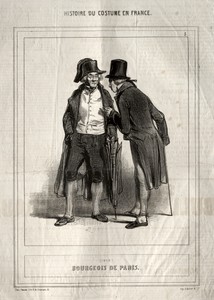 Histoire du Costume en France:  Bourgeois de Paris