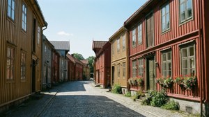Historic Drammen Streets