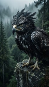 Hisuian Braviary on Cliff