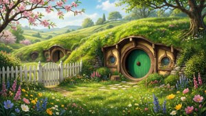 Hobbiton in Bloom