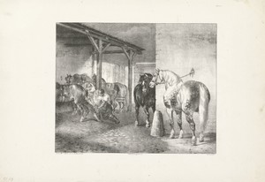 Hoefsmid aan het werk
