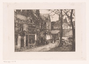 Hof van het Sint-Anna hospitium te Antwerpen