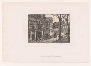 Hof van het Sint-Anna hospitium te Antwerpen
