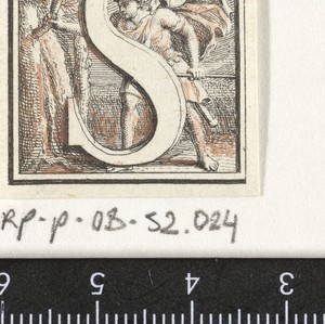 Hofdletter S met beeltenis van Aeneas
