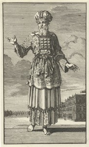 Hogepriester in liturgische kleding (variant B)