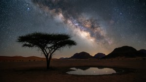 Hoggar Milky Way Night