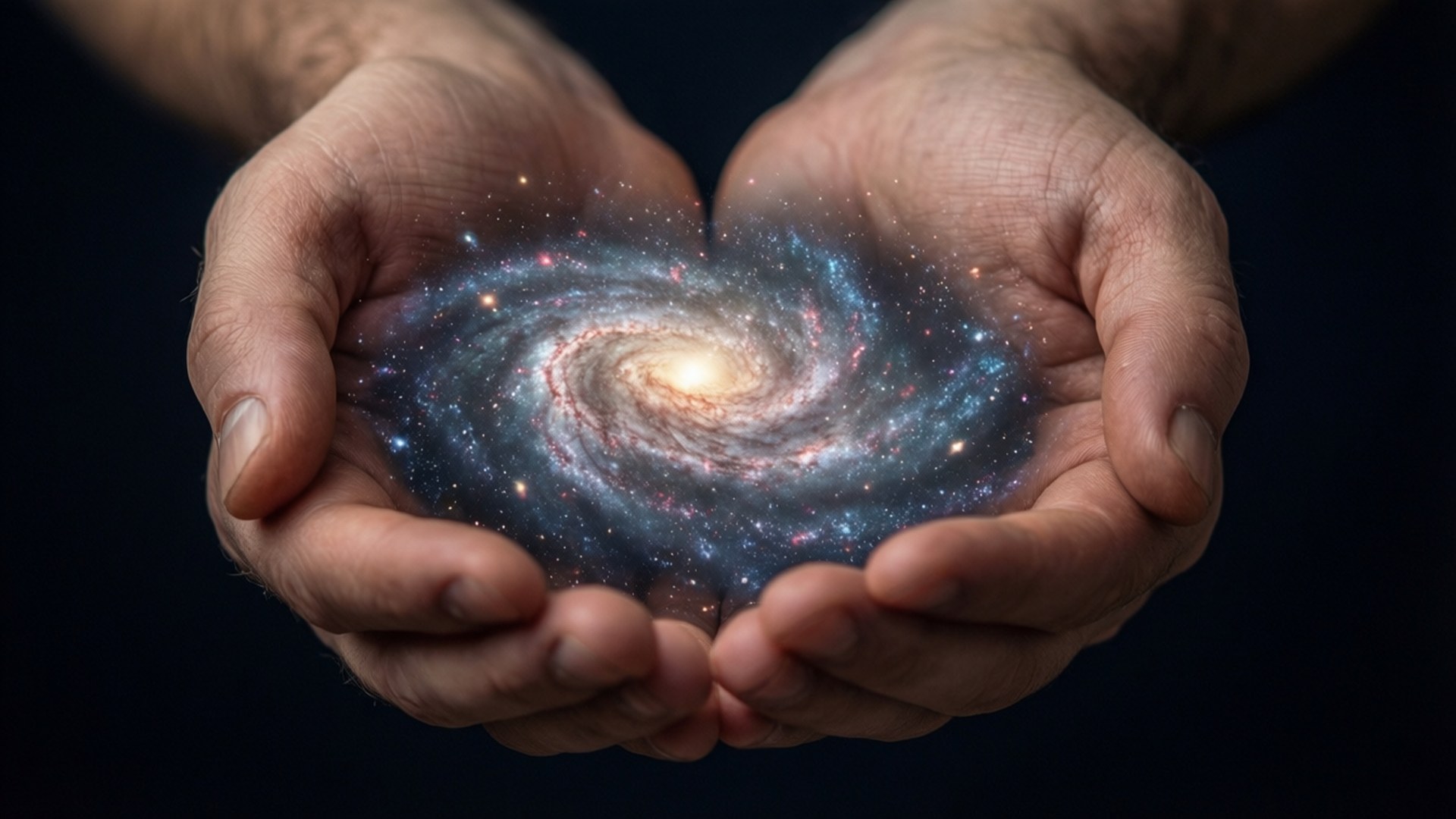 Holding a Galaxy by Wallpapers.art Studio