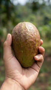 Holding Soursop