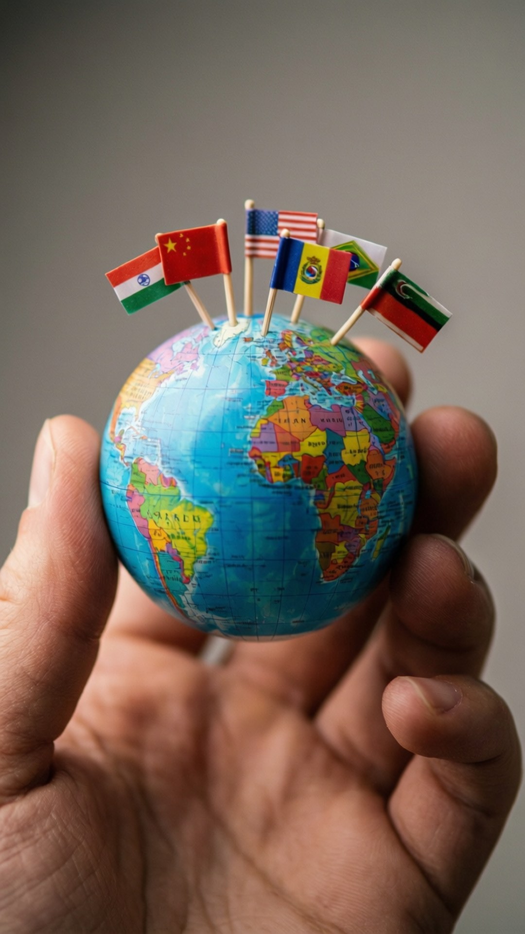 Holding the World by Wallpapers.art Studio