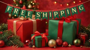 Holiday Free Shipping Banner